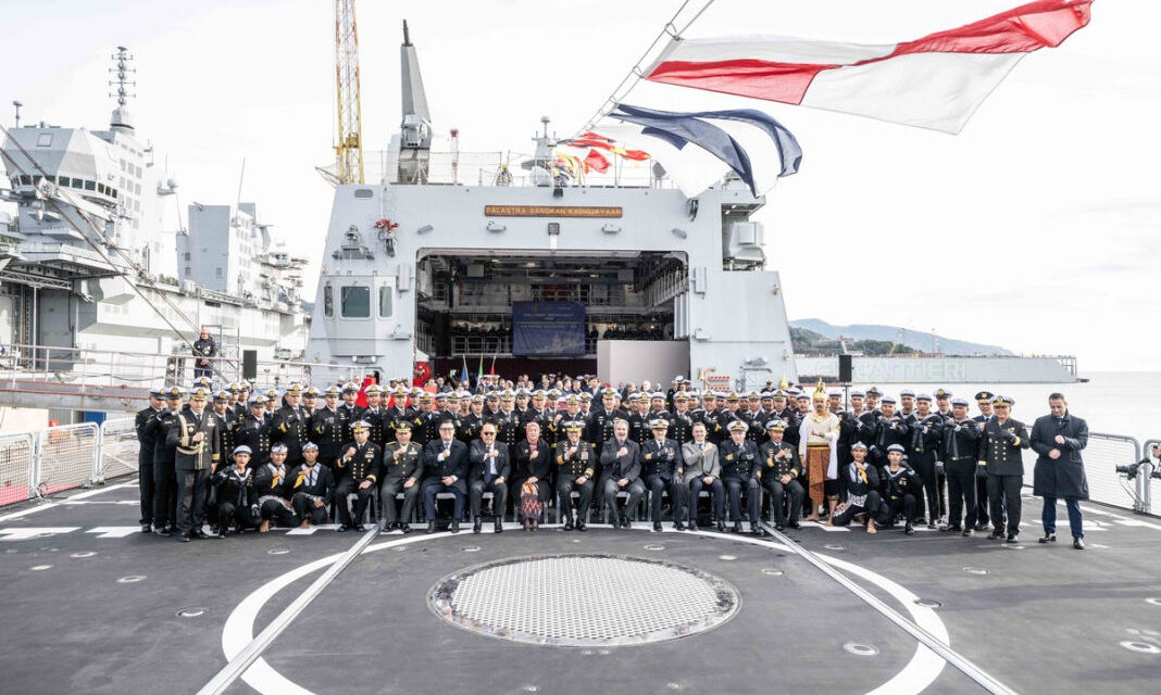 FINCANTIERI CONSEGNA LA PPA “KRI PRABU SILIWANGI-321” ALLA MARINA MILITARE INDONESIANA