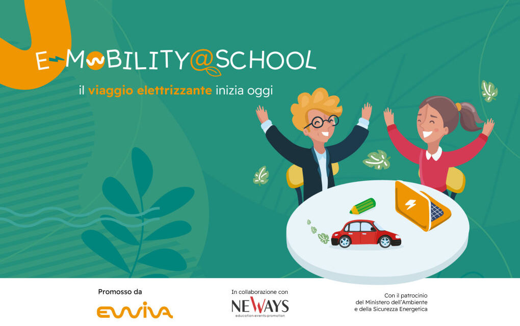 La mobilità elettrica torna in classe: al via la seconda edizione di “E-MOBILITY@SCHOOL”, il progetto didattico di Ewiva per gli studenti delle scuole secondarie
