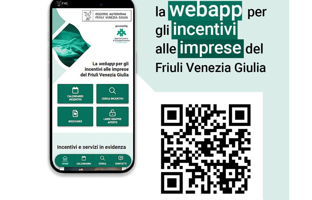 APP INCENTIVI FVG: BANDI E OPPORTUNITA’ PER LE IMPRESE