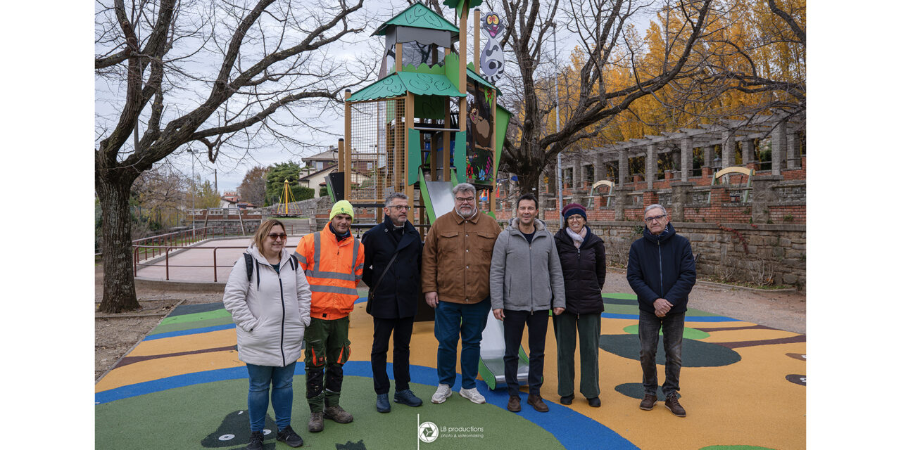 PARCO DI VILLA REVOLTELLA: NUOVO VOLTO PER L’AREA GIOCHI, ORA CON STRUTTURE INCLUSIVE PER BAMBINI DI TUTTE LE ETÀ