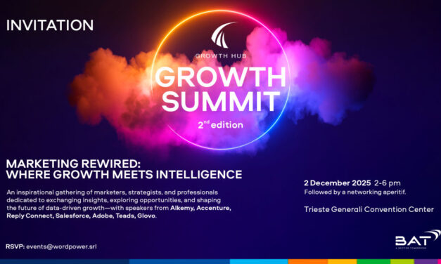GROWTH SUMMIT 2025: A TRIESTE UN EVENTO INTERNAZIONALE DEDICATO A INTELLIGENZA ARTIFICIALE E MARKETING ETICO