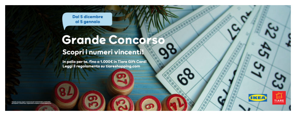 Il Natale brilla al Tiare: un mese di emozioni, concorsi e iniziative solidali