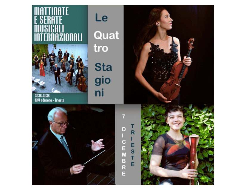 Mattinate e Serate Musicali Internazionali 2025-2026 XXV edizione: ecco il sesto concerto