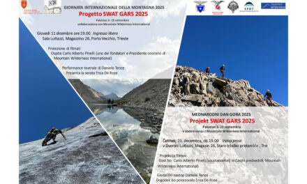 GIORNATA INTERNAZIONALE DELLA MONTAGNA: A TRIESTE GIORNATA DI APPROFONDIMENTO SUL “Progetto SWAT GARS 2025”