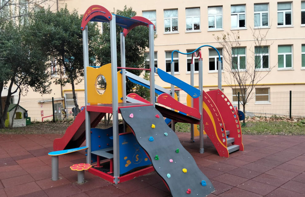 Nuovi giochi alla scuola Borgolauro di Muggia