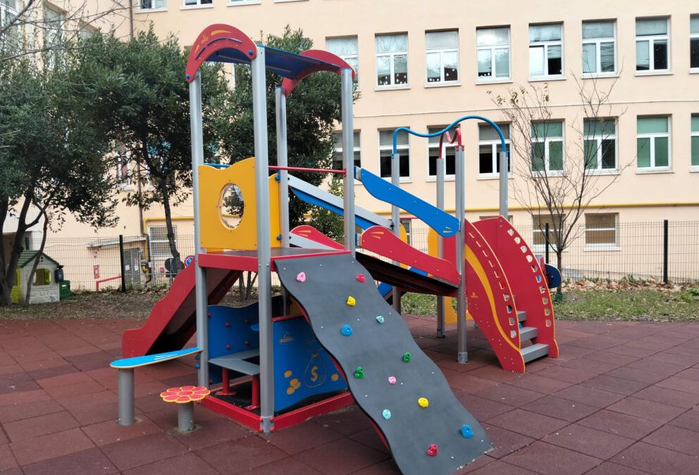 Nuovi giochi alla scuola Borgolauro di Muggia