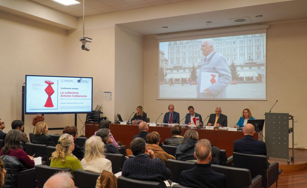 “LA COLLEZIONE ANTONIO CATTARUZZA. OPERE IN DONO ALLA REGIONE FRIULI VENEZIA GIULIA”: PUBBLICATO IL VOLUME DEDICATO ALLA COLLEZIONE