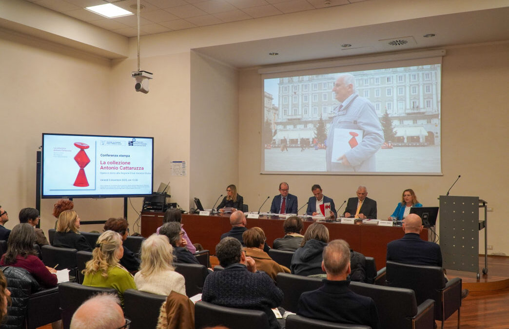 “LA COLLEZIONE ANTONIO CATTARUZZA. OPERE IN DONO ALLA REGIONE FRIULI VENEZIA GIULIA”: PUBBLICATO IL VOLUME DEDICATO ALLA COLLEZIONE