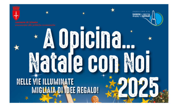SI ACCENDE IL NATALE A OPICINA: LUNEDI’ 8 DICEMBRE INAUGURAZIONE E ACCENSIONE DELLE LUCI DEL PRESEPE ALL’OBELISCO E MARTEDI’ 9 DICEMBRE ARRIVERA’ SAN NICOLO’ IN CARROZZA