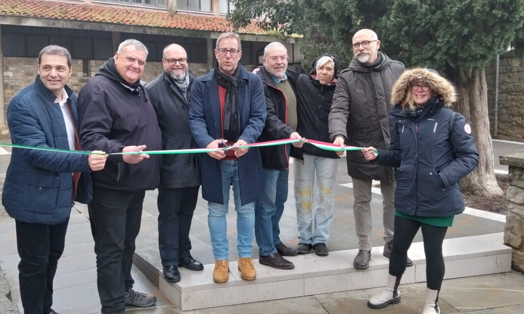 Muggia: conclusi i lavori al cortile della chiesa di San Francesco