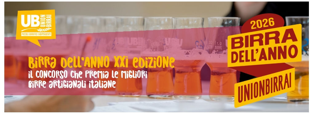 Al via Birra dell’Anno 2026: il concorso che premia la miglior birra artigianale italiana