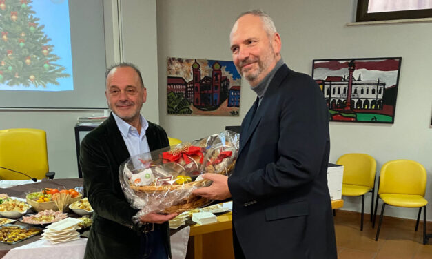 Scambio di auguri tra l’Ospedale di Gorizia e l’Ospedale di Šempeter Splošna bolnišnica Dr. Franca Derganca