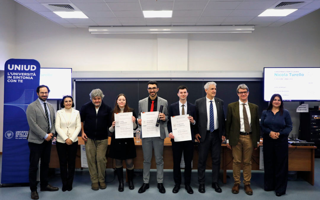 2° Premio Nicola Turello Assegnate le tre borse di studio AUSIR a Lorenzo Ciabelli, Giuseppe Marazza e Sara Zermano
