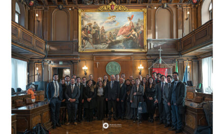 IL SINDACO DIPIAZZA HA INCONTRATO UN GRUPPO DI 27 ALLIEVI DEL CORSO ORIGINI ITALIA ORGANIZZATO DAL MIB TRIESTE