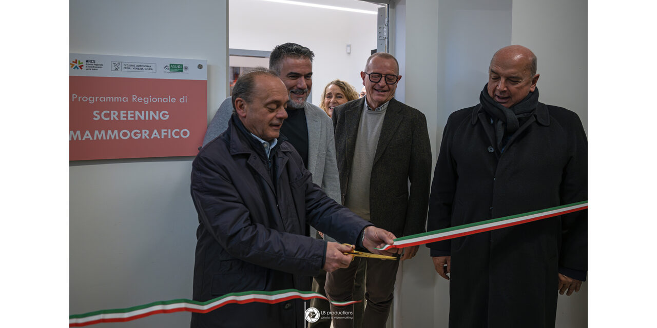 INAUGURATA LA NUOVA SEDE DEL PROGRAMMA REGIONALE DI SCREENING MAMMOGRAFICO ALL’ITIS