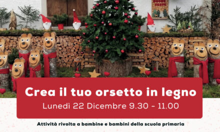 “Crea il tuo orsetto in legno”: a Trieste un laboratorio creativo per bambini