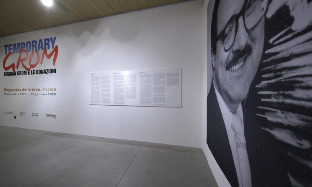 Temporary Grom. Bogdan Grom e le donazioni: visita speciale con una delle curatrici