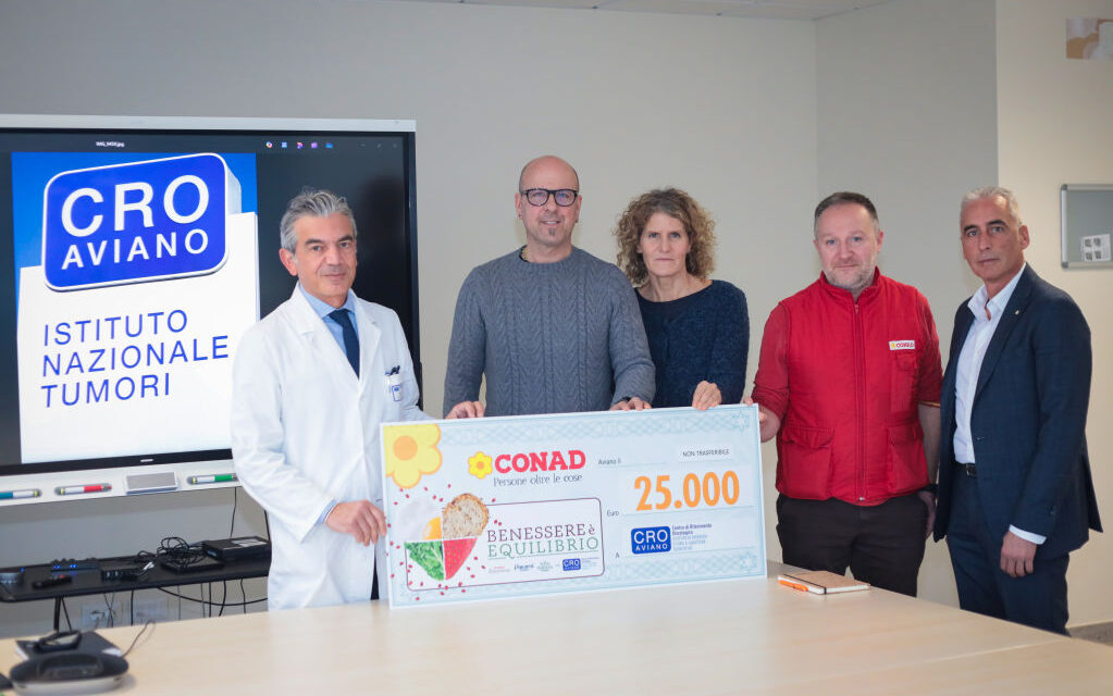 Conad sostiene il CRO di Aviano