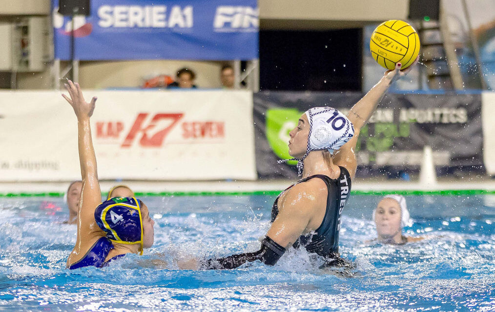 PALLANUOTO EURO CUP FEMMINILE – QUARTA GIORNATA DEL GROUP STAGE: ALLA “BIANCHI” TRIESTE SI ARRENDE AL CATALUNYA (10-13)