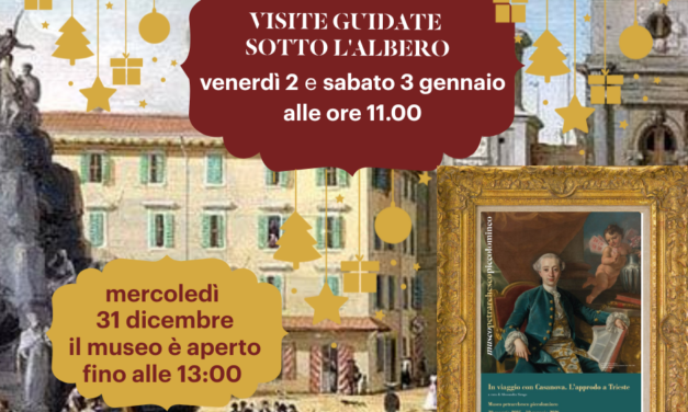VISITE GUIDATE SOTTO L’ALBERO AL MUSEO PETRARCHESCO PICCOLOMINEO VENERDÌ 2 E SABATO 3 GENNAIO 2026