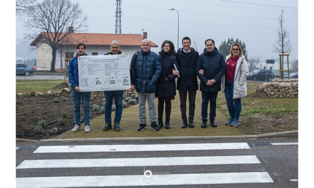 COMPLETATA LA RIQUALIFICAZIONE DELLE AREE VERDI LUNGO VIA CURIEL E VIA FORTI A BORGO SAN SERGIO