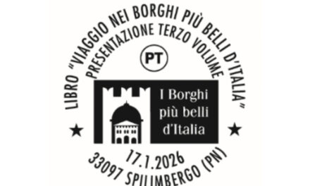 SABATO 17 GENNAIO, A SPILIMBERGO, LA PRESENTAZIONE DEL VOLUME E L’ANNULLO FILATELICO PER IL LIBRO “VIAGGIO NEI BORGHI PIÙ BELLI D’ITALIA”