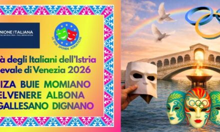 Otto comunità dell’Istria a Venezia per l’apertura del Carnevale