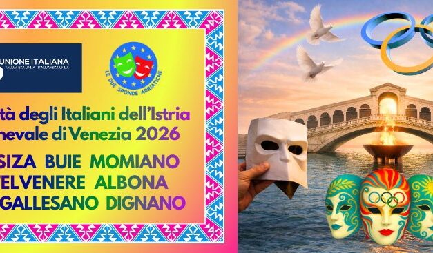 Otto comunità dell’Istria a Venezia per l’apertura del Carnevale