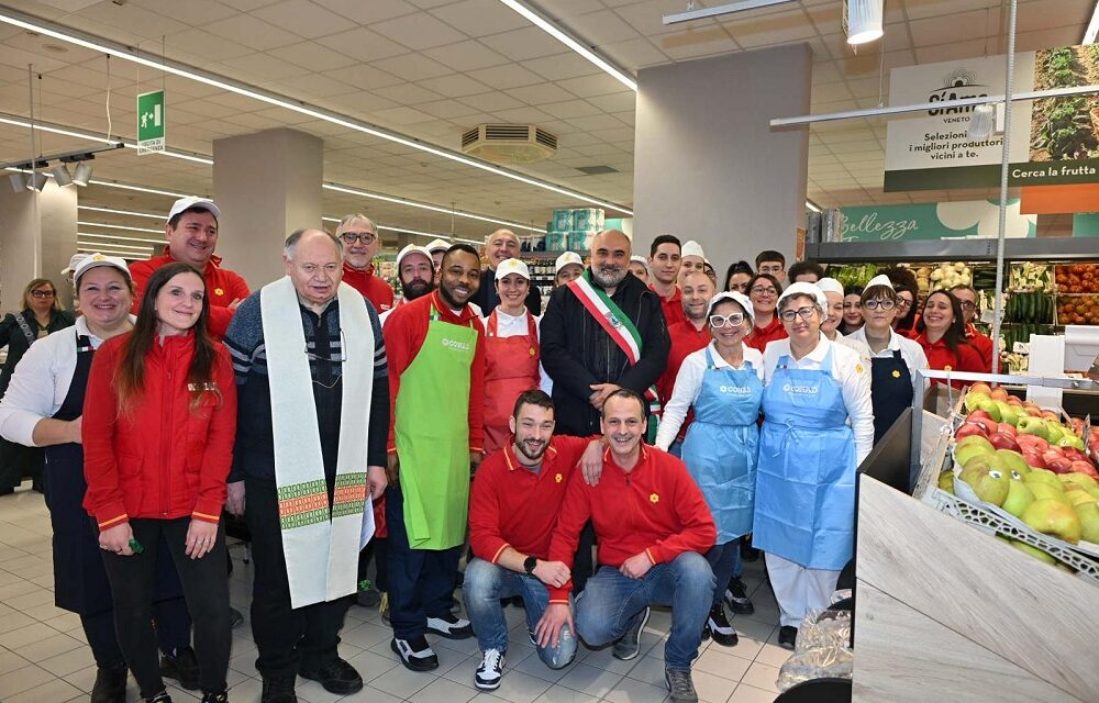 Inaugurato il Conad di Valdobbiadene (TV) alla presenza del Sindaco, Luciano Fregonese
