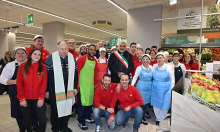 Inaugurato il Conad di Valdobbiadene (TV) alla presenza del Sindaco, Luciano Fregonese