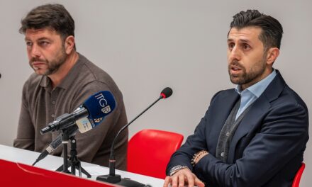Triestina Calcio: conferenza stampa di presentazione di Giuseppe Marino