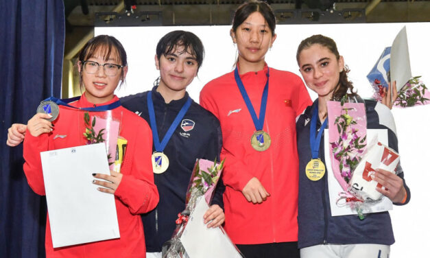 SCHERMA COPPA DEL MONDO A UDINE: nell’Under 20 successo della giovanissima americana Regina Lee