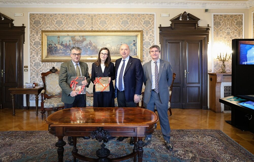 IL SINDACO HA RICEVUTO IL NUOVO DIRETTORE REGIONALE DELL’INPS, MARCO DE SABBATA