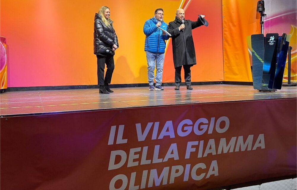 FIAMMA OLIMPICA A TRIESTE, LE DICHIARAZIONI DEL SINDACO ROBERTO DIPIAZZA E DELL’ASSESSORE ALLO SPORT ELISA LODI