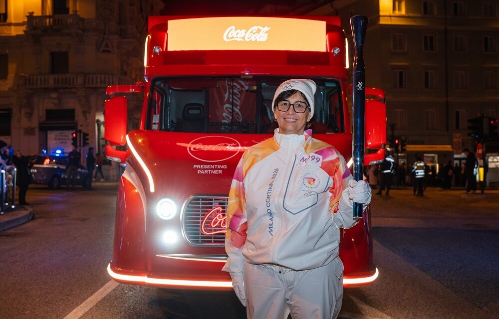 Rosy Russo e Alessandro Talocchi tedofori a Trieste: continua il Viaggio della Fiamma Olimpica di MiCo26