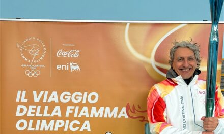 MARIO TONIUTTI, AMMINISTRATORE DELEGATO DI GRUPPO ILLIRIA, TEDOFORO A CIVIDALE PER MILANO CORTINA 2026