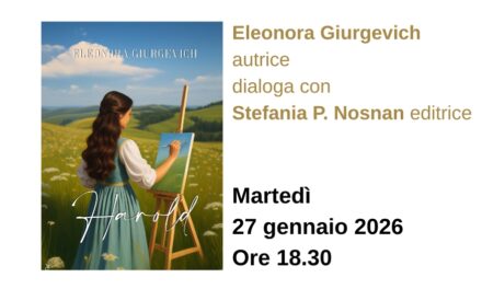 Eleonora Giurgevich presenta il suo libro “Harold” (LifeBooks edizioni) all’Antico Caffè San Marco