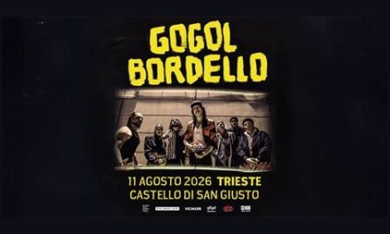 I GOGOL BORDELLO ANNUNCIANO IL NUOVO TOUR EUROPEO CON UN’UNICA DATA IN ITALIA IN PROGRAMMA AL CASTELLO DI SAN GIUSTO A TRIESTE