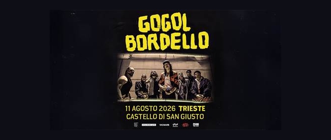 I GOGOL BORDELLO ANNUNCIANO IL NUOVO TOUR EUROPEO CON UN’UNICA DATA IN ITALIA IN PROGRAMMA AL CASTELLO DI SAN GIUSTO A TRIESTE