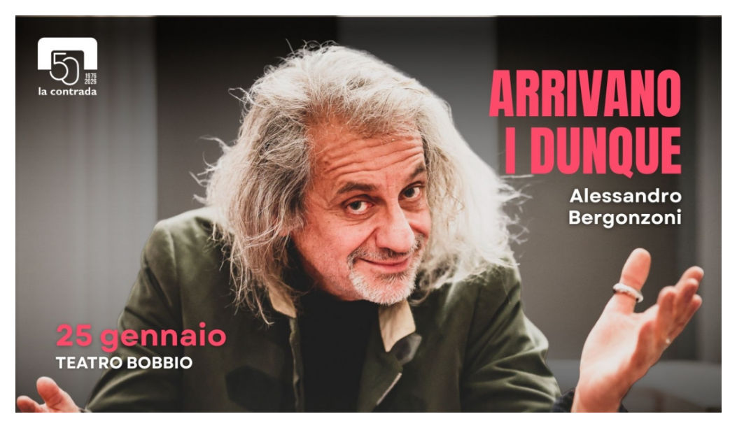 Alessandro Bergonzoni al Teatro Bobbio: a Trieste “Arrivano i Dunque”