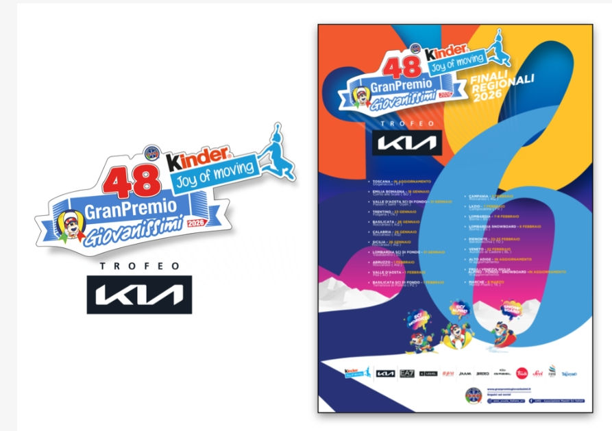 CALENDARIO FINALI REGIONALI 48° GRANPREMIO GIOVANISSIMI KINDER JOY OF MOVING – TROFEO KIA