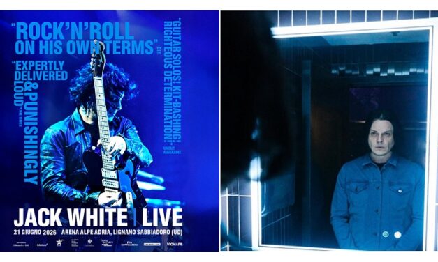 JACK WHITE PROTAGONISTA DELLA RASSEGNA “NOTTINARENA” A LIGNANO SABBIADORO, UNICO CONCERTO NELL’INTERO NORDEST
