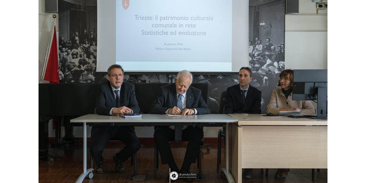 PRESENTATE LE STATISTICHE D’USO DEL PORTALE DEI BENI CULTURALI DEI MUSEI CIVICI DEL COMUNE DI TRIESTE DEL 2025