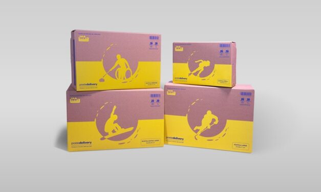 POSTE ITALIANE: ARRIVATE BUSTE E SCATOLE GREEN DEDICATE ALLE OLIMPIADI