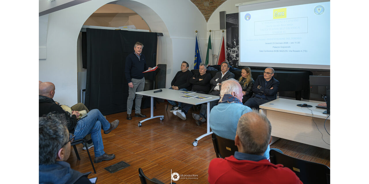 PRESENTATA LA TERZA EDIZIONE DEL TORNEO INTERNAZIONALE DI CALCIO GIOVANILE “SENZA CONFINI”