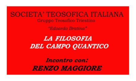 A Trieste la conferenza “La filosofia del Campo quantico”