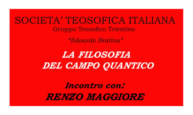 A Trieste la conferenza “La filosofia del Campo quantico”