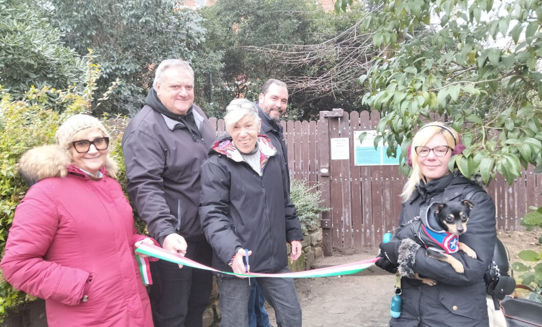 INAUGURATO IL PRIMO SGAMBAMENTO PER CANI NEL CENTRO DI MUGGIA