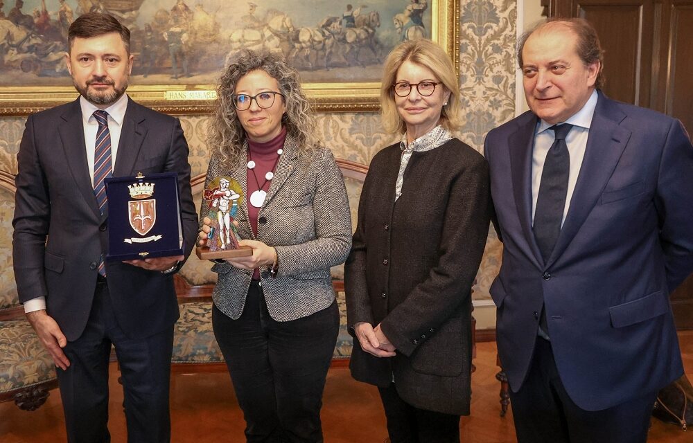 IL VICESINDACO SERENA TONEL HA RICEVUTO IL SINDACO IN ESILIO DI MARIUPOL, VADYM BOICHENKO