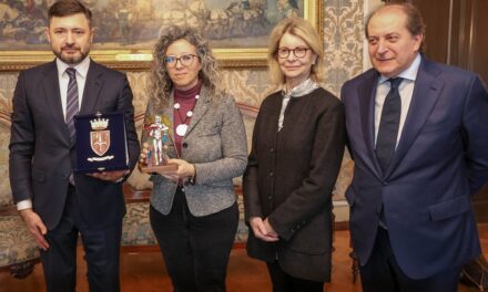 IL VICESINDACO SERENA TONEL HA RICEVUTO IL SINDACO IN ESILIO DI MARIUPOL, VADYM BOICHENKO